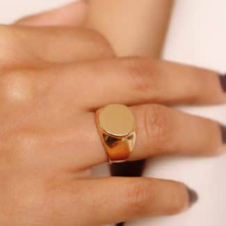 ANEL LISO CHAPA REDONDA REGULAGEM