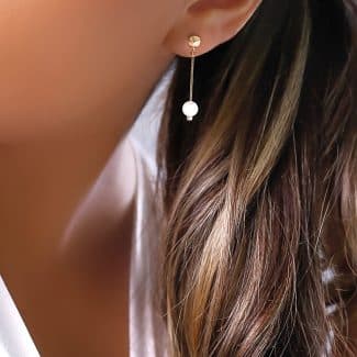 BRINCO PEROLA SOLITARIA LONGO