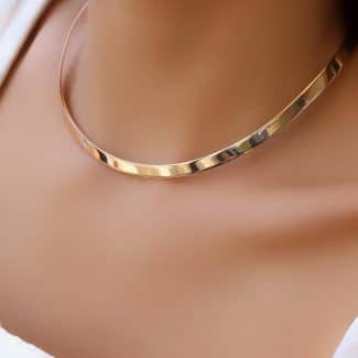 GARGANTILHA LISA ARO ACHATADO