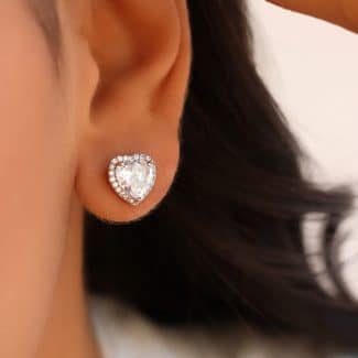 BRINCO ZIRCONIA CORACAO PEQUENO COM ZIRC MAIOR NO MEIO