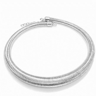 GARGANTILHA LISA ARO MOLA ABAULADO NA PARTE INFERIOR