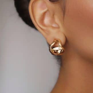 BRINCO LISO DOIS ELOS ENTRELACADOS