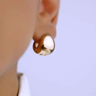 BRINCO LISO CLICK REDONDO PEQUENO 12.0 MM