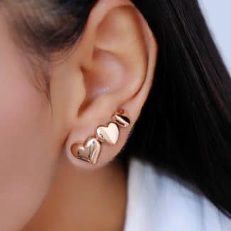 BRINCO LISO TRIO CORACAO