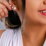 BRINCO ZIRCONIA TRIO CIRCULO CRAVEJADO