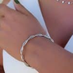 BRACELETE LISO TRANCADO GROSSO 3.9 MM