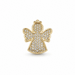 PINGENTE ZIRCONIA ANJO  CLICK