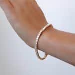 PULSEIRA ZIRCONIA RIVIERA QUADRADA CORES 5.6MM