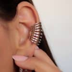 BRINCO LISO PIERCING FAKE NOVE FAIXAS