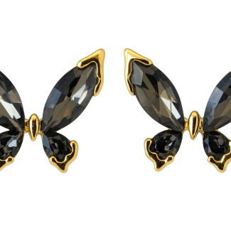 BRINCO CRISTAL BORBOLETA CORES