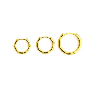 BRINCO LISO TRIO CLICK  FORMATO BAMBU 11.4 MM
