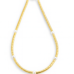 PULSEIRA PEROLA CANUTILHO FINO COM CINCO PEROLAS