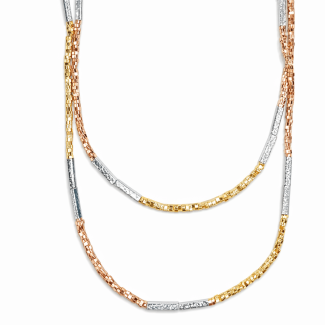 GARGANTILHA LISA CANUTILHO QUADRADOS E RETANGULARES TRES BANHOS  80CM