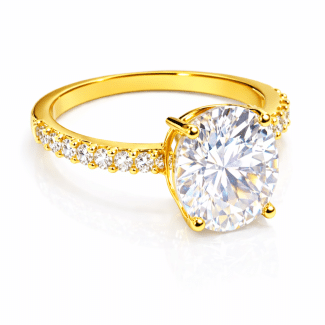 ANEL CRISTAL OVAL CORES COM ZIRCONIA