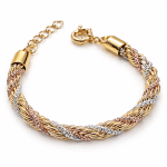 PULSEIRA LISA CORDAO BAIANO TRES CORES BIG