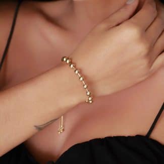 PULSEIRA LISA BOLINHAS MEDIAS CHAMBALA 6.0 MM