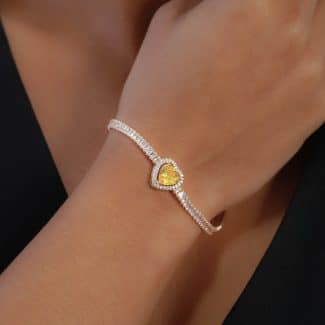 PULSEIRA CRISTAL CORACAO RIVIERA NAVETE CORES