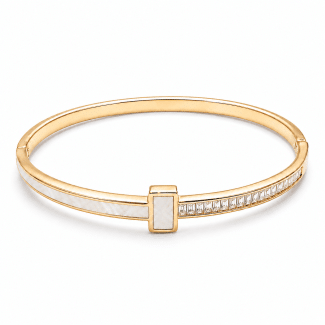 BRACELETE ZIRCONIA FORMATO RETANGULAR RESINA