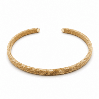 BRACELETE LISO ARAMADO ABERTO 4.2MM
