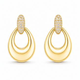 BRINCO ZIRCONIA ARTICULADO COM A PARTE SUPERIOR CRAVEJADA
